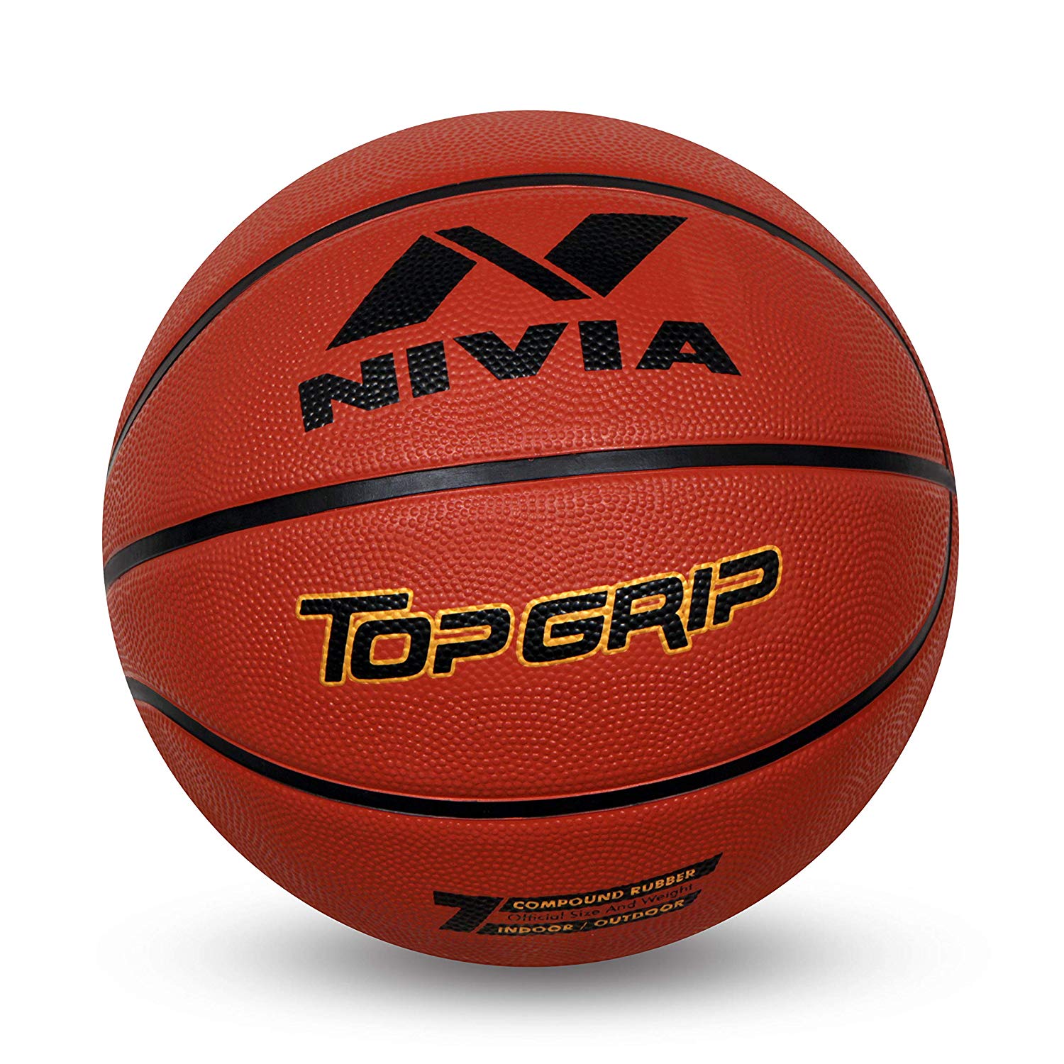 Nivia Top Grip Basketball, Size 5 Galaxy